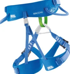 Petzl Kids Macchu Harness lasten kiipeilyvaljaat, Blue