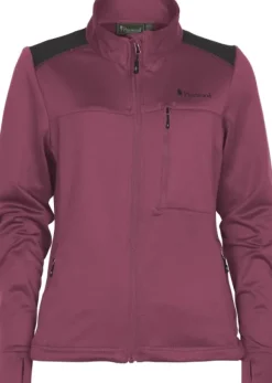 Pinewood Abisko Power Fleece naisten fleecetakki, Pink
