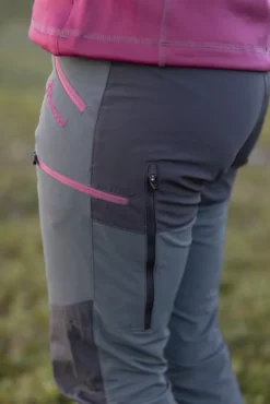 Pinewood Abisko Trouser naisten ulkoiluhousut, Urban Grey/Dark Anthracite
