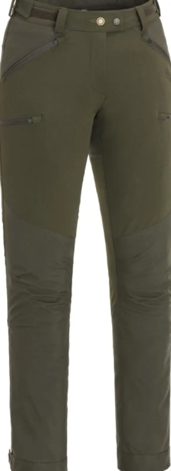 Pinewood Brenton Trousers Naisten D.Olive/Suede Brown