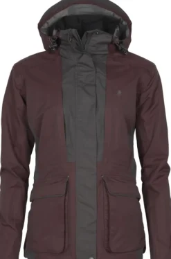Pinewood Dog Sports 2.0 Jacket naisten takki, viiininpunainen