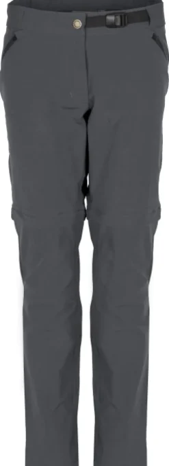 Pinewood Everyday Travel Zipoff Trousers naisten katkolahjehousut, harmaa