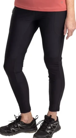 Pinewood Finnveden Active Tights naisten ulkoilutrikoot, musta