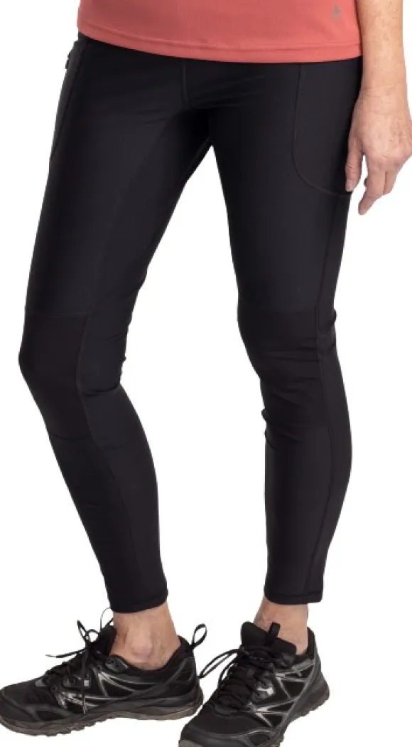 Pinewood Finnveden Active Tights naisten ulkoilutrikoot, musta