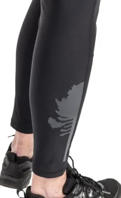 Pinewood Finnveden Active Tights naisten ulkoilutrikoot, musta