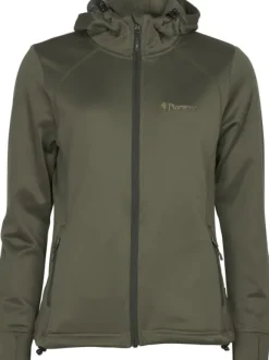 Pinewood Finnveden Hoodie naisten fleecetakki, Olive