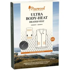 Pinewood Lämpöliivi Ultra Body Heat Black/Grey