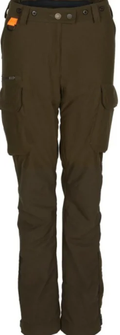 Pinewood Småland Forest Trousers naisten metsästys- ja ulkoiluhousut, tummanvihreä