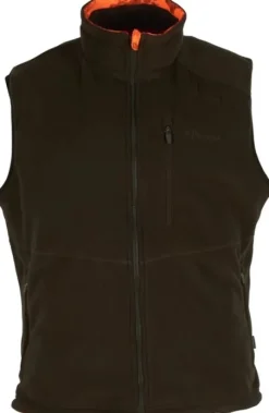 Pinewood Småland Reversible Vest metsästysliivi, oranssi/vihreä