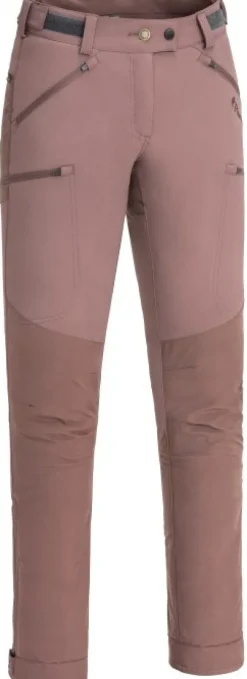 Pinewood W's Abisko/Brenton naisten ulkoiluhousut, ruusunpunainen