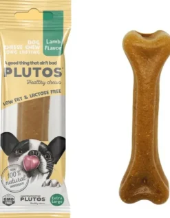 PLUTOS Juusto & Lammas Koiranpuruluu Small