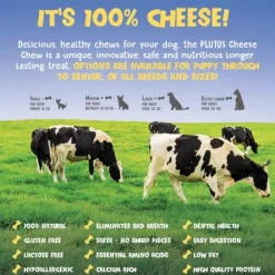PLUTOS Juusto & Lammas Koiranpuruluu Small