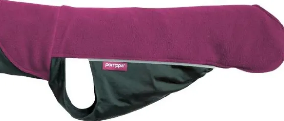 Pomppa JumppaPomppa koiran fleecetakki, 37 - 40 cm, punavioletti