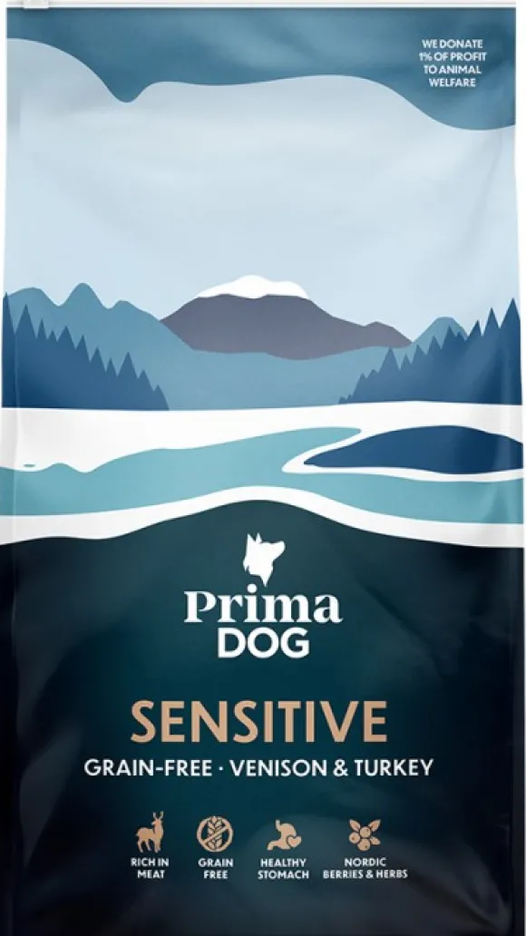 PrimaDog Grain Free Venison & Turkey 10 kg
