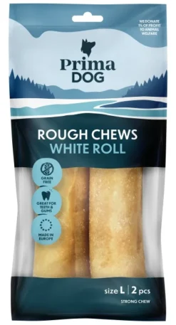PrimaDog Rough Chews Tuggbensrulle L 17 cm 170g puruluu