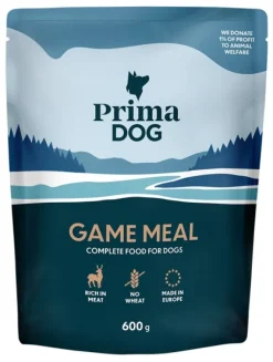 PrimaDog Vilt Måltid märkäruoka, 600g