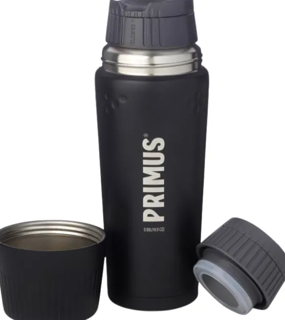 Primus TrailBreak Vacuum Bottle -termospullo, 0,5 l, musta