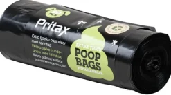 Pritax Pluto kakkapussit 50 kpl musta