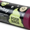 Pritax Pluto Poop Bags 50 pcs Burgundy
