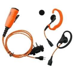 ProEquip PRO-U610LS/LA 3-in-1 headset, oranssi