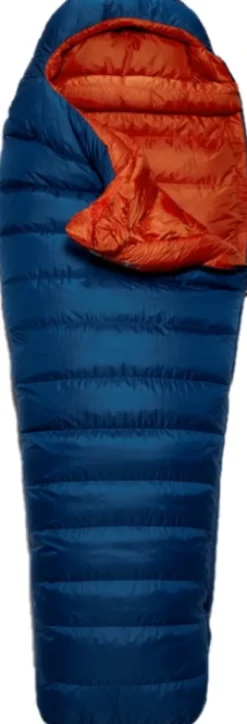 Rab Ascent 700 untuvamakuupussi, pitkä malli, -9°C Ink Unisex