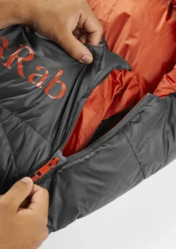 Rab Ascent 500 untuvamakuupussi, Regular Wide, Graphene