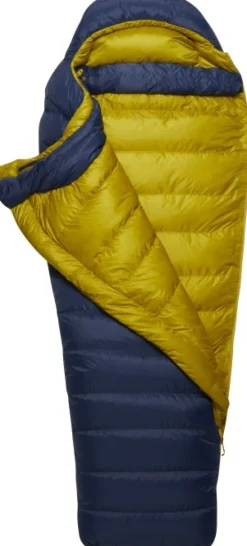 Rab Ascent Pro 600 untuvamakuupussi, naisten malli, Deep Ink