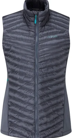 Rab Cirrus Flex 2.0 Vest naisten liivi, metallinsininen