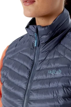 Rab Cirrus Flex 2.0 Vest naisten liivi, metallinsininen
