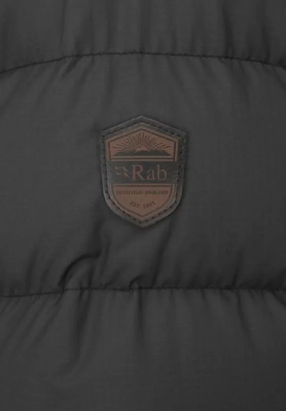 Rab Deep Cover Parka naisten untuvatakki, musta