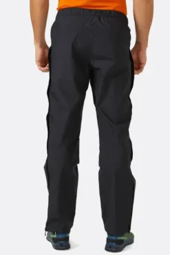 Rab Downpour Eco Full Zip Pants kuorihousut, musta