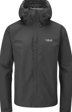 Rab Downpour Eco Jacket ulkoilutakki, musta