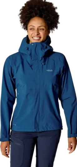 Rab Firewall Jacket Womens Tempest Blue