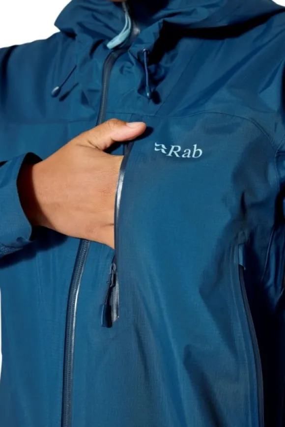 Rab Firewall Mountain Jacket Womens Tempest Blue