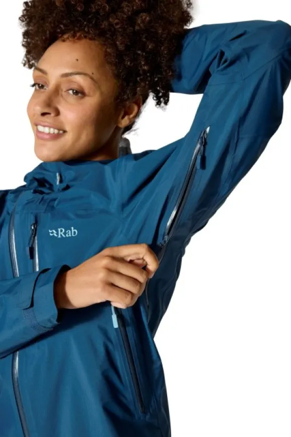 Rab Firewall Mountain Jacket Womens Tempest Blue