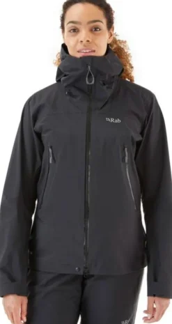 Rab Kangri GTX naisten kuoritakki, musta