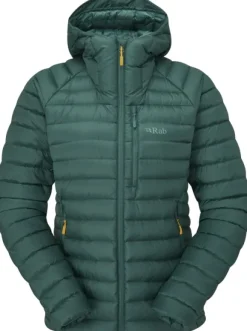 Rab Microlight Alpine Jacket naisten untuvatakki, Green Slate