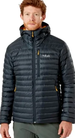 Rab Microlight Alpine kevyt untuvatakki, tummansininen