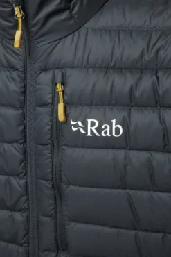 Rab Microlight Jacket kevyt untuvatakki, musta