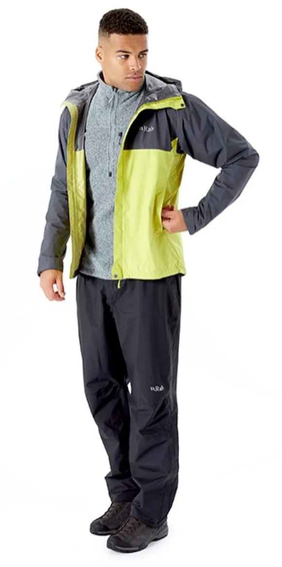 Rab M's Downpour Eco kuorihousut, musta