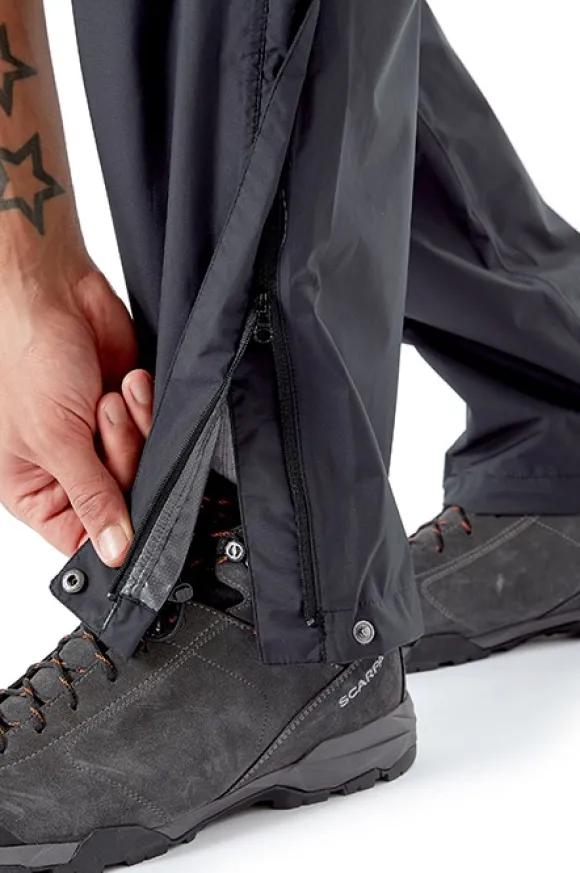 Rab M's Downpour Eco kuorihousut, musta