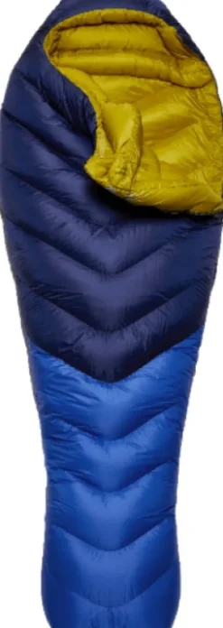 Rab Neutrino 800 Left Zip -22°C untuvamakuupussi, Regular, Nightfall Blue Unisex