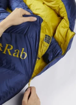 Rab Neutrino 400 Left Zip, Long, -7°C Nightfall Blue Unisex