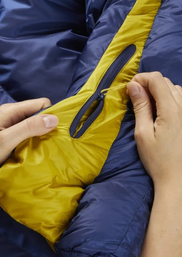 Rab Neutrino 600 untuvamakuupussi, Long, Nightfall Blue