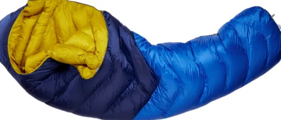 Rab Neutrino 600 untuvamakuupussi, Regular Wide, -12°C Nightfall Blue Unisex