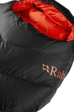Rab Neutrino Pro 700 Reg Left Zip -10°C untuvamakuupussi, tummanharmaa