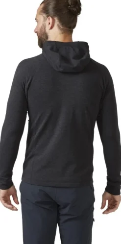 Rab Nexus Hoody fleecetakki, Black