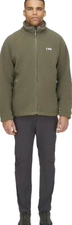 Rab Original Pile Jacket fleecetakki, maastovihreä
