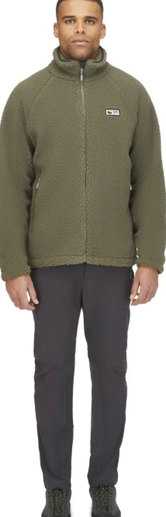 Rab Original Pile Jacket fleecetakki, maastovihreä