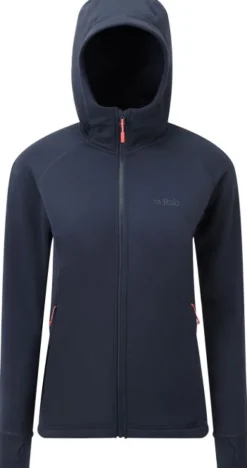 Rab Power Stretch Pro Jacket naisten fleecetakki, tummansininen